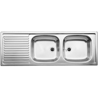 Blanco Top EZS 12 x 4-2 edelstahl naturfinish +