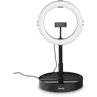 Hama LED Ringlicht mit Stativ Handy faltbar (10,2“ Ringleuchte,