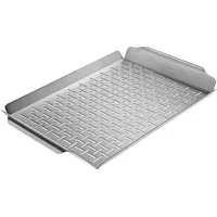 SANTOS Gemüsekorb XXL 44,5 x 30 cm Edelstahl weiß