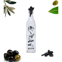 WESTCRAFT Ölflasche aus dunklem und hellem Glas 17oz /