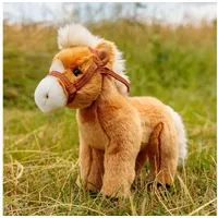 TOBAR Pferd Animigos Kuscheltier - Hellbraun