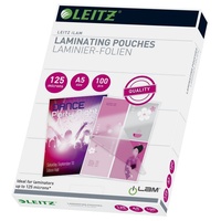 Leitz Laminierfolien 33807 iLAM, DIN A5, 125 mic, glänzend,