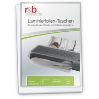 Kompatible Ware Laminierfolien glänzend 80 mikron A3
