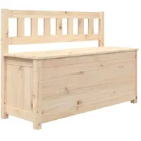 VidaXL Sitzbank Kiefer Braun 110 x 41 x 76,5