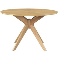 Miliboo Runder Design-Esstisch Ø 120 cm braun