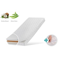 Kids Collective Kindermatratze 90x200 cm mit gestepptem Aloe Vera-Bezug,