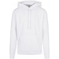 Build Your Brand Herren Basic Hoody Kapuzenpullover, Weiß, XS
