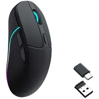 Keychron M3 (Kabellos, Maus, Schwarz