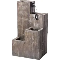 HEISSNER Stufenbrunnen 26 x 21 x 49 cm, holzfarben
