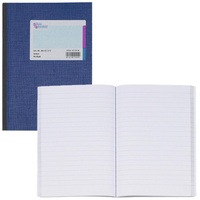 KÖNIG & EBHARDT Geschäftsbuch DIN A5 liniert, blau Softcover