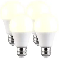 Luminea 4er-Set LED-Lampen mit 3 Helligkeits-Stufen, 14 W, 1.521