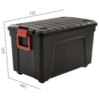 Iris Ohyama IRIS S.A. Multi Box »SIA-110« schwarz, 44.5x44.5x75