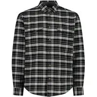CMP MAN Shirt nero-oil green (55UM) 52