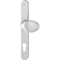HOPPE Knopfschild innen - drehbar PZ92, sichtbar geschraubt, Aluminium
