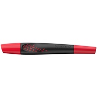Schneider Breeze Tintenroller schwarz-rot 0,6 mm, Schreibfarbe: blau, 1