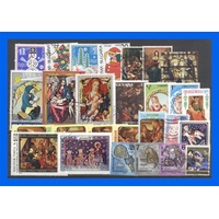 Rewa Collection 50 verschiedene Briefmarken Weihnachten