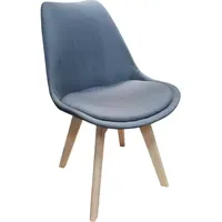 Hti-Living Esszimmerstuhl Atlanta Webstoff grau