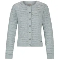 Stockerpoint Juliette Damen Trachtenstrickjacke, rauchblau 42