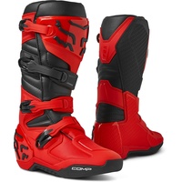 Fox Comp Motocross Stiefel, rot, Größe 50 für Männer