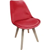 Hti-Living Esszimmerstuhl Atlanta Polyester rot
