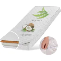 Kids Collective Babymatratze 70x140 cm mit gestepptem Aloe Vera-Bezug,
