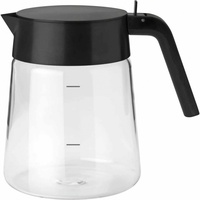 Stelton Kaffeekanne Nohr 1200 ml Glas Schwarz