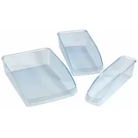 Wenko Kühlschrank Organizer 3er Set transparent
