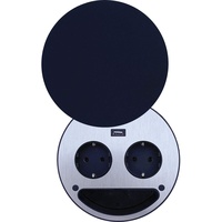 Wipo Smile Schuko, USB-Charger, schwarz