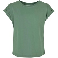 URBAN CLASSICS Girl's Girls Organic Extrended Shoulder Tee T-Shirt,