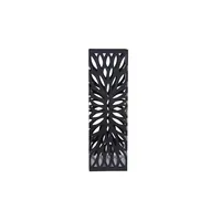Songmics Schirmständer LUC48B, schwarz Höhe 49 cm, pulverbeschichtetes Metall,