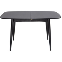 Miliboo Ausziehtisch 130-160 cm schwarz