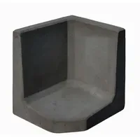 Diephaus L-Stein 50 x 50 cm 1 Stück schwarz