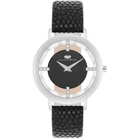 RHODENWALD & SÖHNE - Quarzuhr Lucrezia in Silber Echtleder