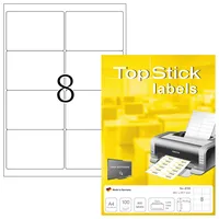 Topstick 8758 Adressetiketten, 1000 Blatt, 99,1 x 67,7 mm,