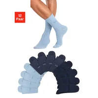 H.I.S. H.I.S Socken, (Packung, 12 Paar), ohne einschneidendes Gummi,