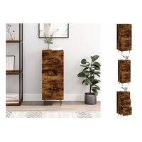 VidaXL Sideboard Räuchereiche 34,5x34x90 cm Holzwerkstoff