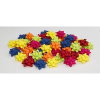 Präsent Geschenk-Schleifen matt blau/rot/gelb/grün/pink/orange 10,0 mm x 0,95 m