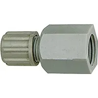 Riegler Gerade Aufschraubverschraubung G 1/8 i., für Schlauch 4/6