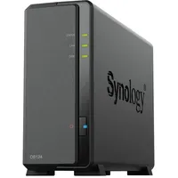 Synology DS124 Leergehäuse Schwarz