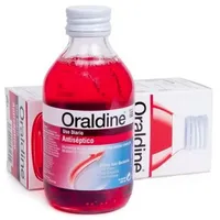 ORALDINE Mundwasser, 100 ml, Erfrischendes Mundgefühl, Alkoholfrei