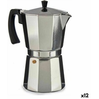 Kinvara Italienische Kaffeemaschine Kinvara A111RA-1200 Silberfarben Aluminium 650 ml