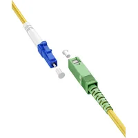 Goobay 59650 Glasfaserkabel (FTTH) (OS2) Yellow, Simplex