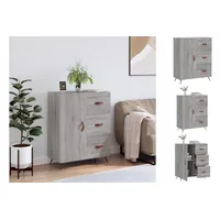 VidaXL Sideboard Grau Sonoma 69,5x34x90 cm Holzwerkstoff