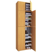 VCM Schuhschrank Lona XXL ca.70x223x39cm Buchefarben
