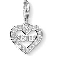 Thomas Sabo Damen-Charm 925 Silber Zirkonia weiß - 1266-051-14
