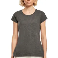 Build Your Brand Damen BB012-Ladies Basic Tee T-Shirt, Charcoal,