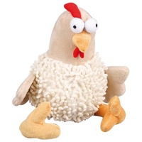 Karlie Flamingo Plüschhuhn Big Chicken Hundespielzeug mit Squeaker 32