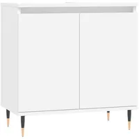 VidaXL Badezimmerschrank Weiß 58x33x60 cm Holzwerkstoff