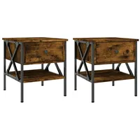 VidaXL Nachtschrank 40 x 42 x 45 cm Braun