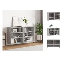 VidaXL Sideboard Grau Sonoma 103,5x35x70 cm Holzwerkstoff